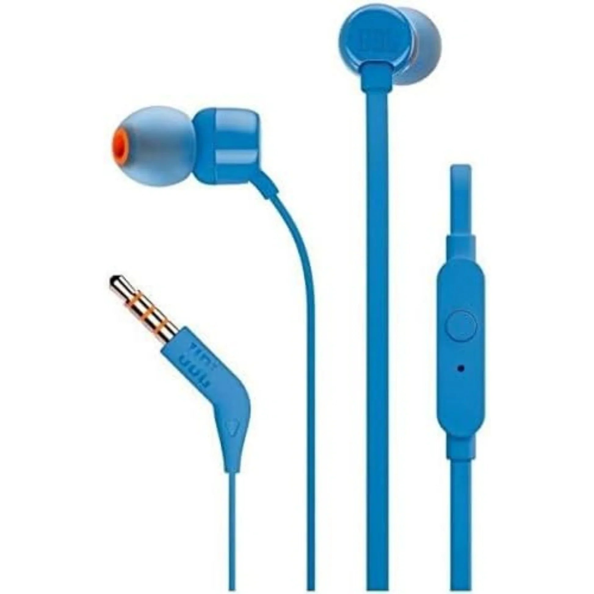 JBL Tune 110  Wired Handsfree with Mic – Original JBL Earphones