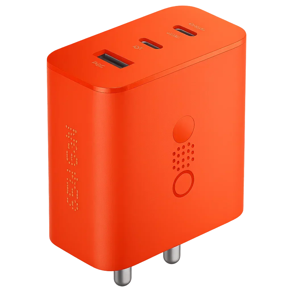 CMF by Nothing 65W Gan Type C 3 Port Wall Charger Adapter