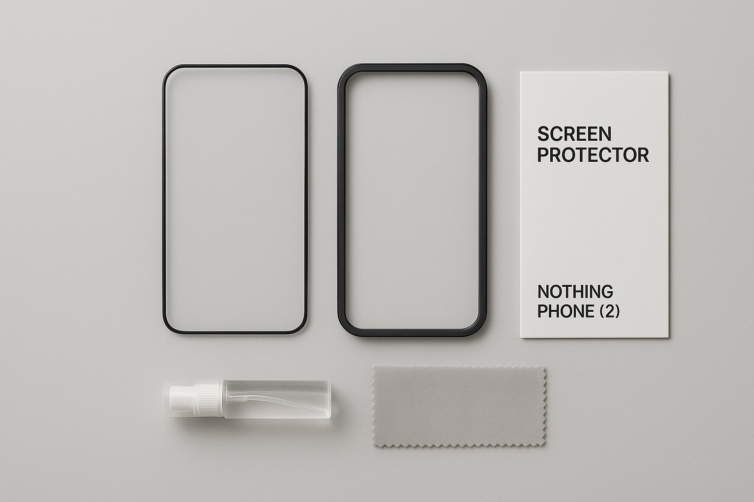 Nothing Phone (2) [2-Pack] Tempered Glass Screen Protector - 9H Ultra-Clear | Shock-Proof