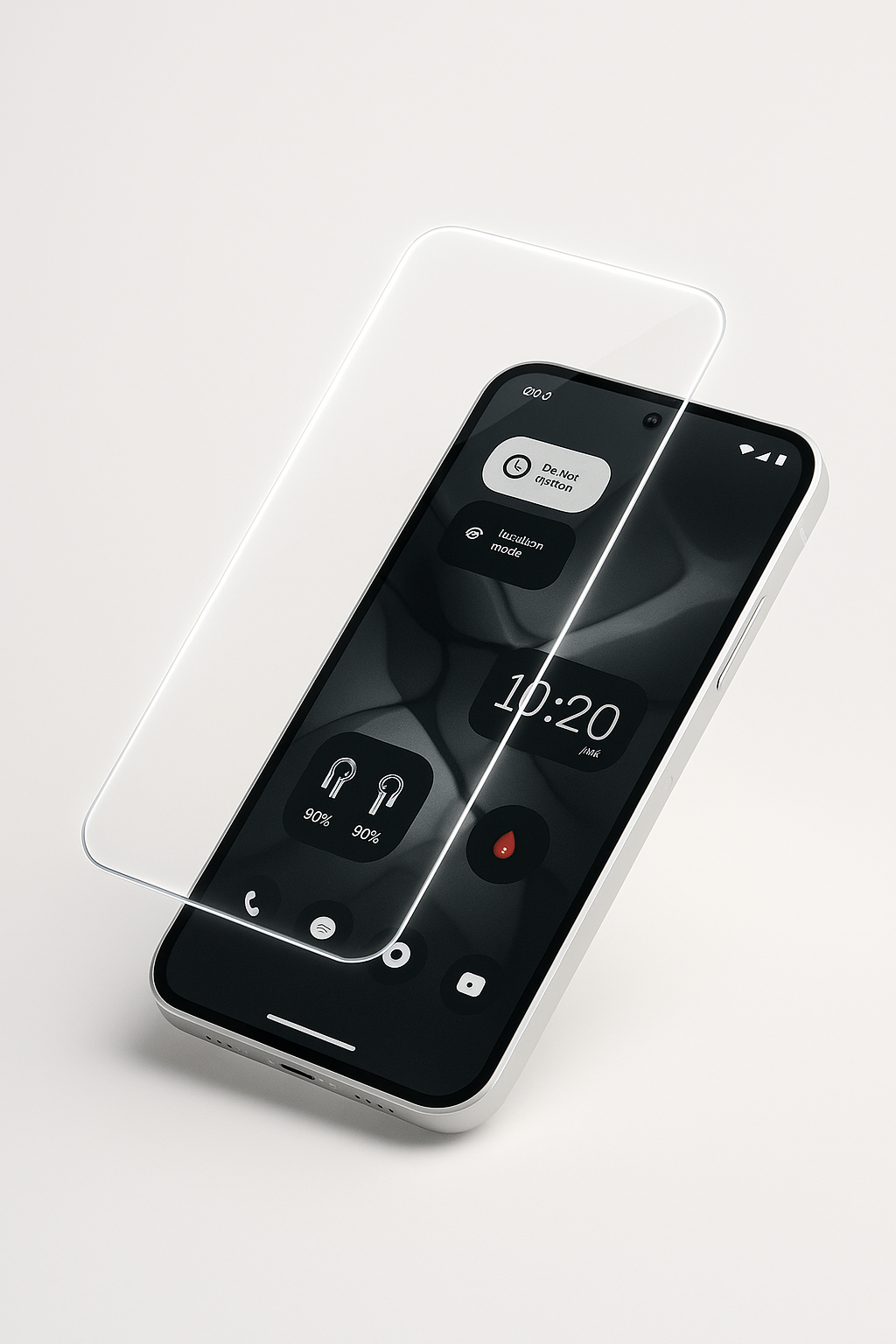 Full Cover Tempered Glass Screen Protector for Nothing Phone 2a