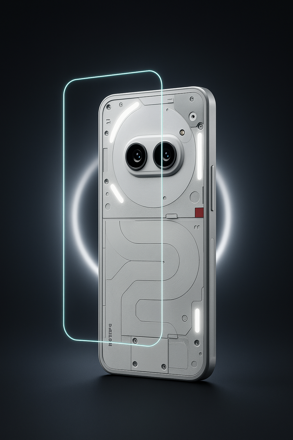 Full Cover Tempered Glass Screen Protector for Nothing Phone 2a