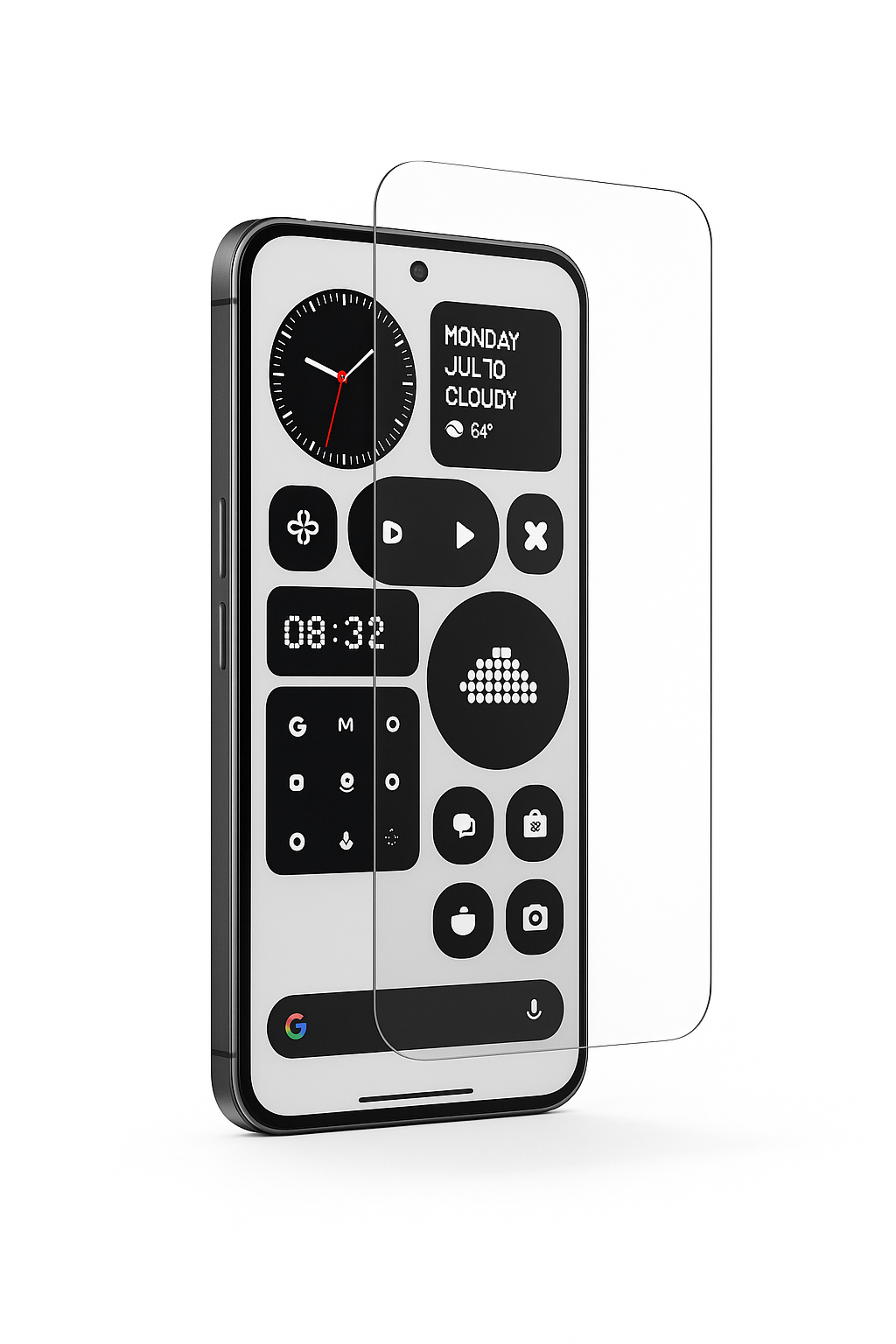 Nothing Phone (2) [2-Pack] Tempered Glass Screen Protector - 9H Ultra-Clear | Shock-Proof