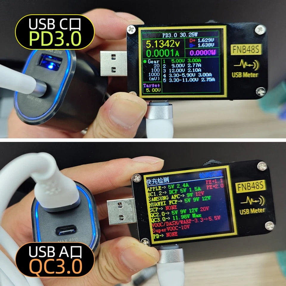 Samsung Dual Usb Car Charger 60w 45w 15w Type C Auto Chargeur Cargador For Galaxy A15 A14 A16 S24 Note20 Ultra Z Flip Fold 5