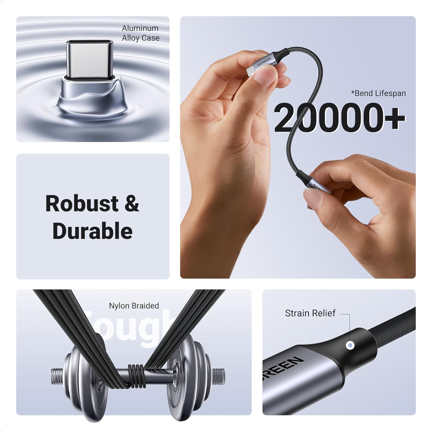 UGREEN 80154 USB Type-C To 3.5mm Audio Adapter