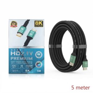 5 Meter 2.1 8K 60Hz UHD HDMI Cable