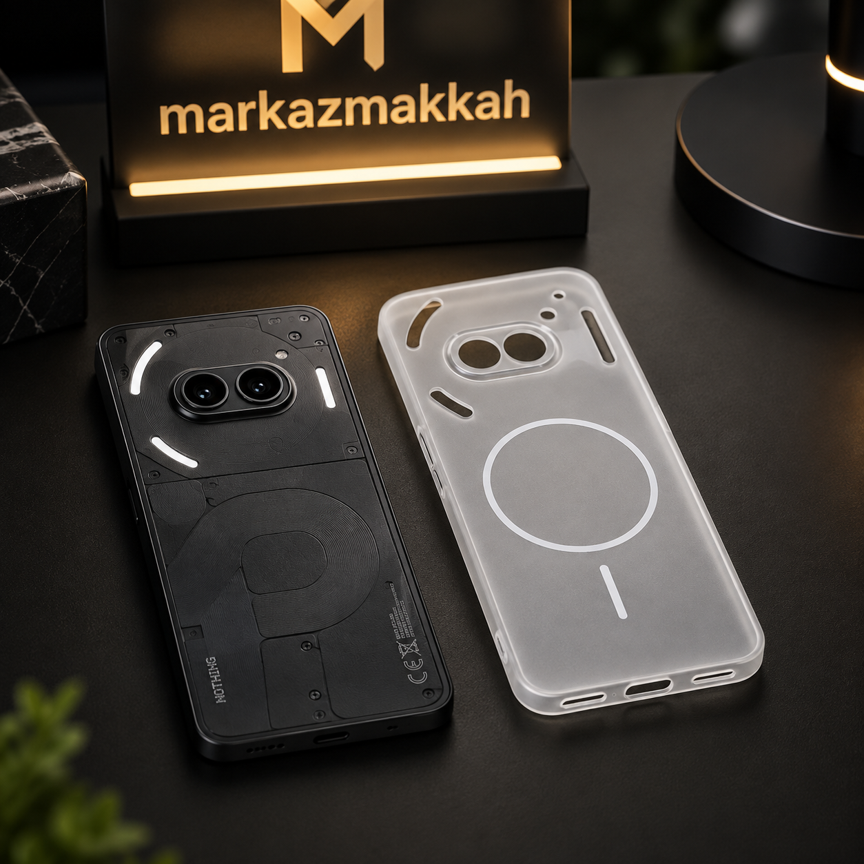 Nothing Phone 2a Clear Case + Hydrogel Screen Protector Combo