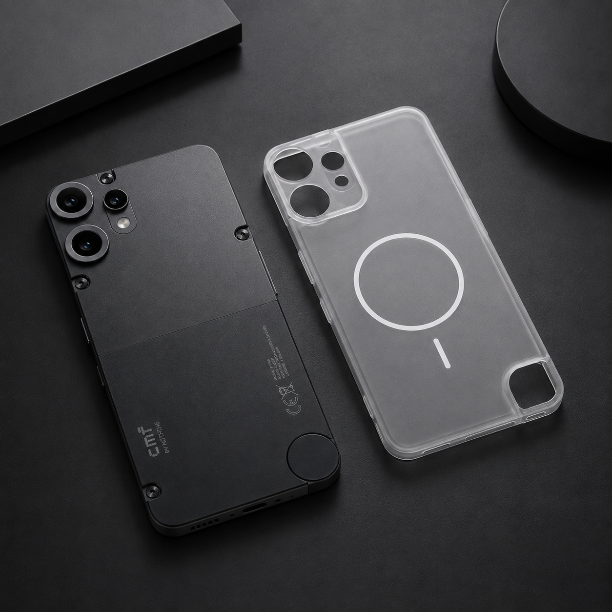 CMF Phone 2 Pro Clear Case + Hydrogel Screen Protector Combo