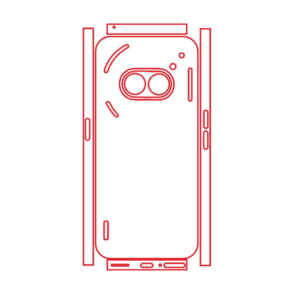 Nothing Phone 2a Hydrogel Screen Protector + Back Film (Matte / Clear)