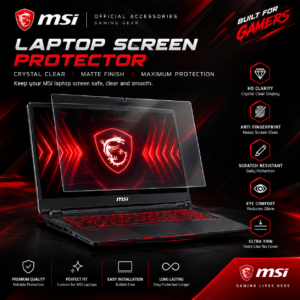 MSI Laptop Screen Protector Film (2 PCS) – Matte / Clear