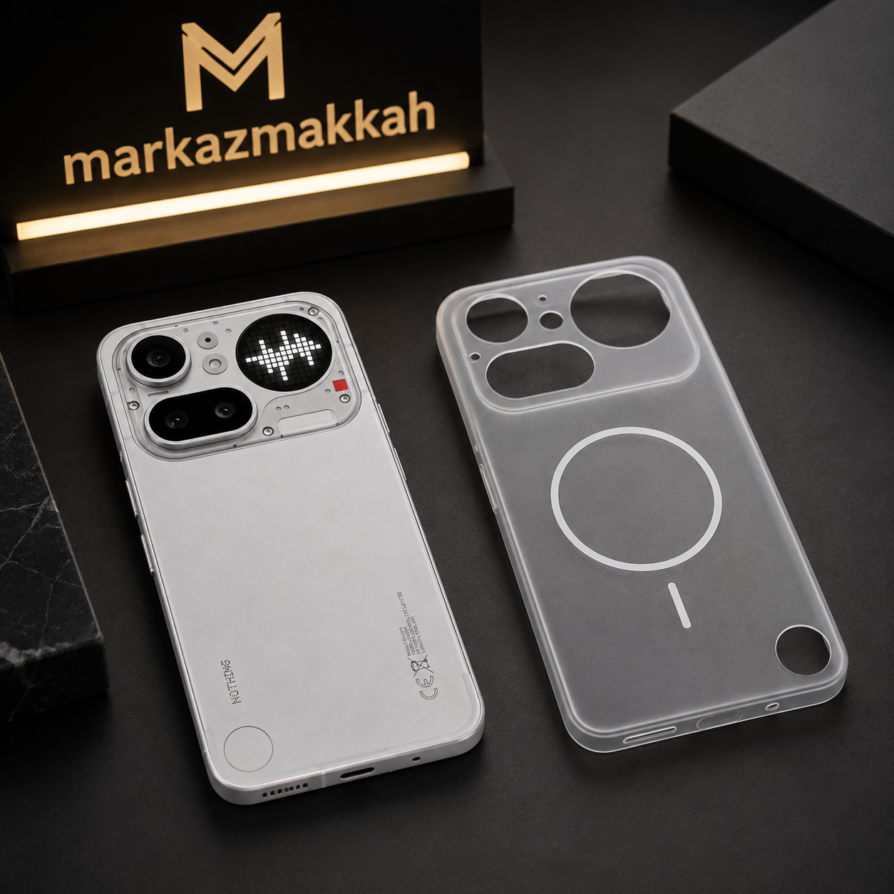Nothing Phone 4a Pro Clear Case + Hydrogel Screen Protector Combo