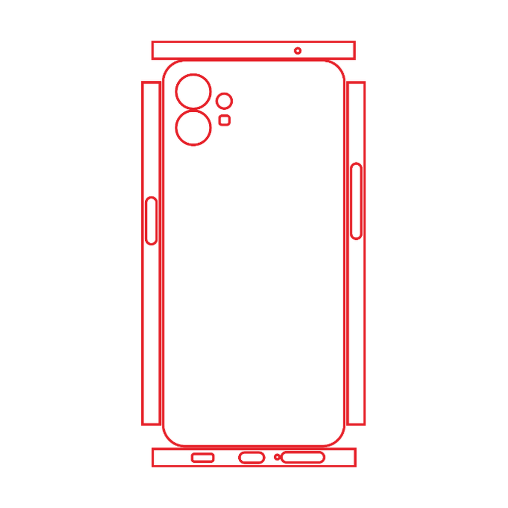Nothing Phone 1 Hydrogel Screen Protector + Back Film (Matte / Clear)