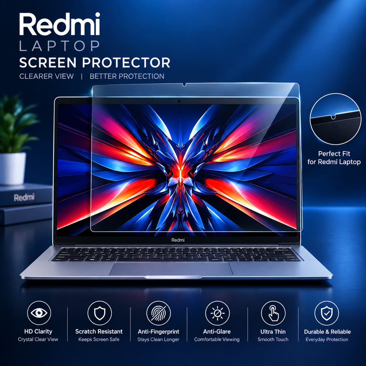 Xiaomi RedmiBook Screen Protector Film (2 PCS) – Matte / Clear