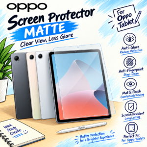 OPPO Pad Paper-Like Screen Protector – Matte Anti-Glare