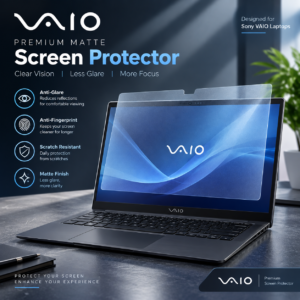 Sony VAIO VPC, PCG, VGN and Older Series Hydrogel Screen Protector (2 PCS) – Matte / Clear