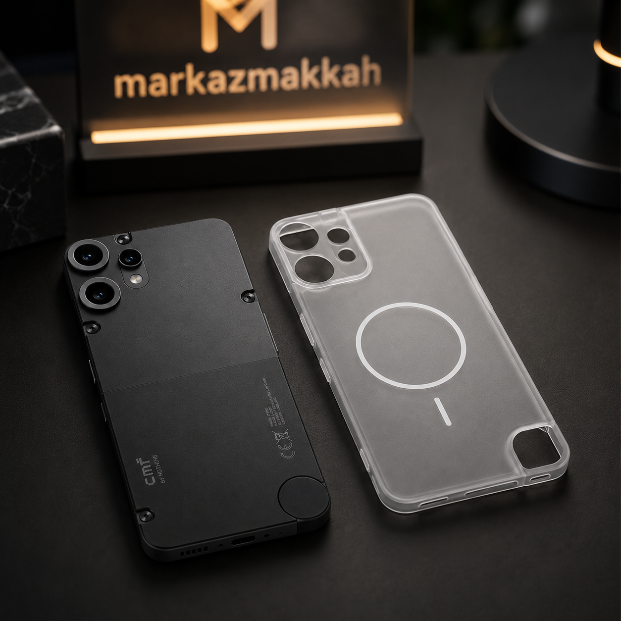 CMF Phone 2 Pro Clear Case + Hydrogel Screen Protector Combo