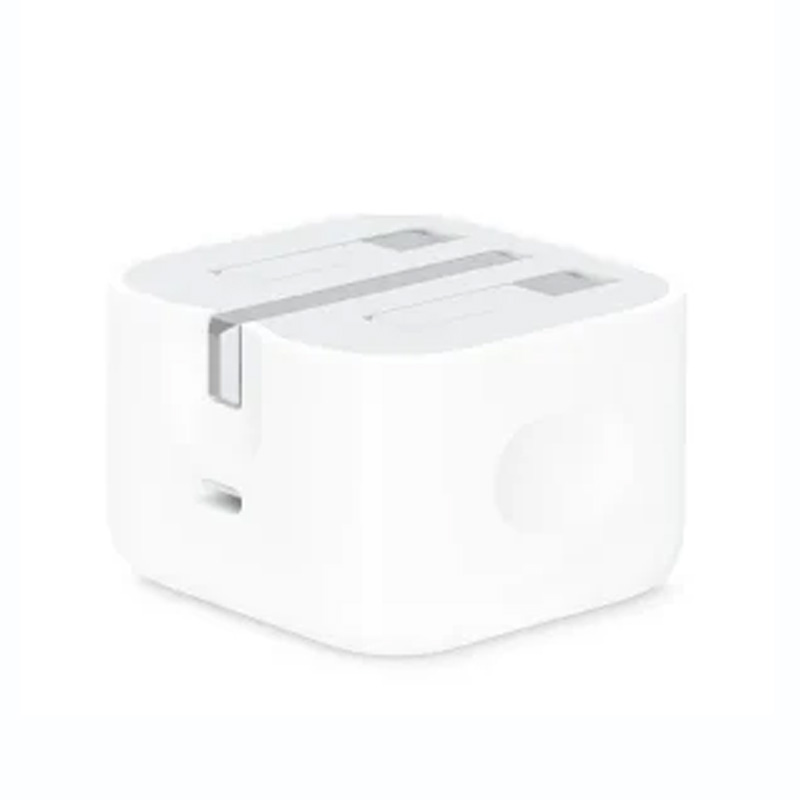 Apple 20W PD Charger: Rapid Charging, Three-Prong Design with NFC