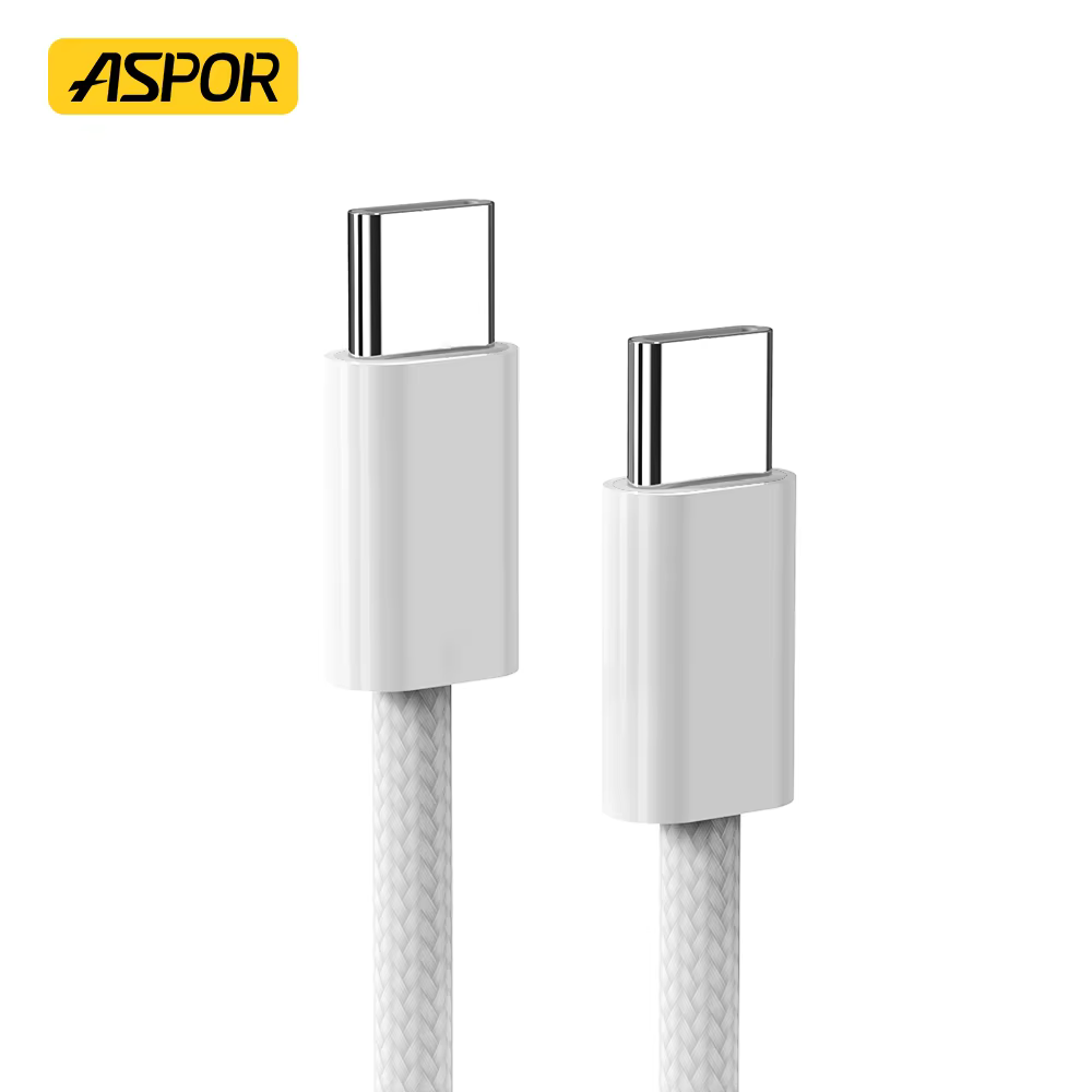 Aspor A108L 100W C-C Supper Fast Charging Cable 2 Meter