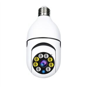 CA-E25 Bulb Camera 1080p Wifi 360 Degree Panoramic Night Vision Two-way Audio Motion Detection With V380pro App