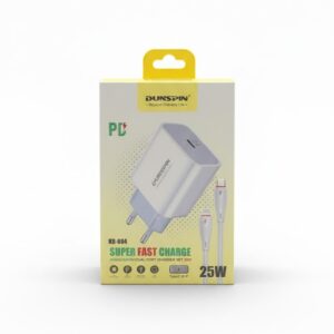 DUNSPIN KB-604 25W SUPER FAST CHARGE with IP TO C CABLE
