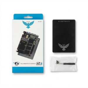 HAWK HK306 M.2 NGFF+ MSATA TO SATA 2.5″ CASE