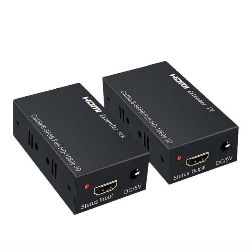 HDMI Range Extender with Single LAN – 60m Reach