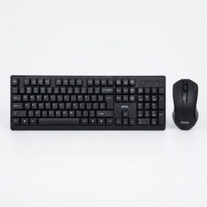 JEDEL WS736B 2.4g + BT Wireless Office Keyboard & Mouse Combo