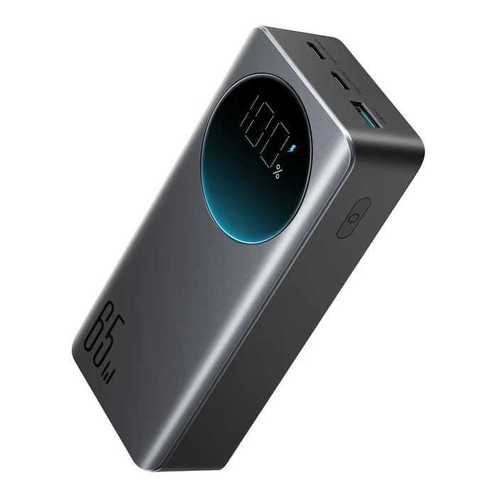 JOYROOM JR-PBF05 30000MAH 65W Digital Display Fast Charging Power Bank Black