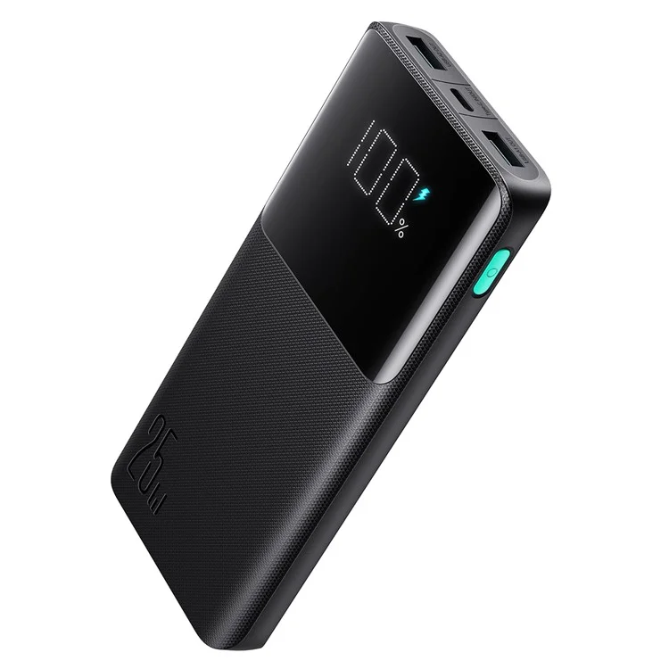 JOYROOM JR-PBF20 25W Digital Display Fast Charging Power Bank 10000mAh Black