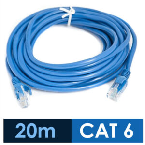 LAN PATCH CABLE CAT 6 UTP 20 METER