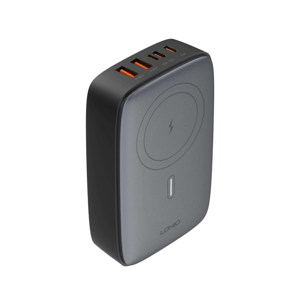LDNIO Q4010 140W Multiport Desktop Charging Wireless Charger Black