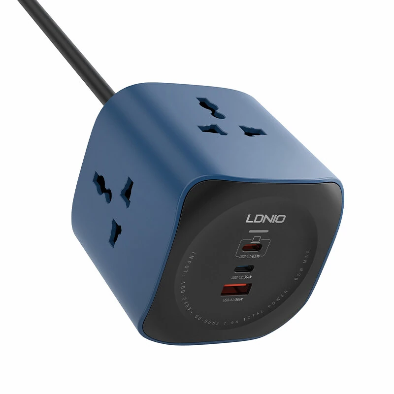LDNIO SC3319 65W Fast Charging Desktop Charging Station EU Plug