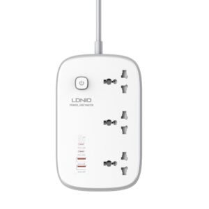 LDNIO Sc6 45W GaN Power Strip with Fast Charging Technology