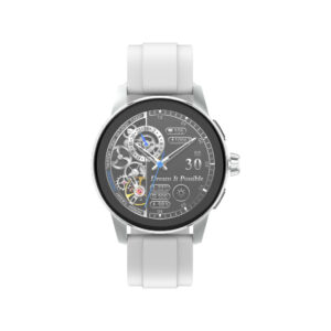 LDNIO SW05 Life & Health Assistant Smartwatch – Circular Display with Magnetic Wireless Charging Silver