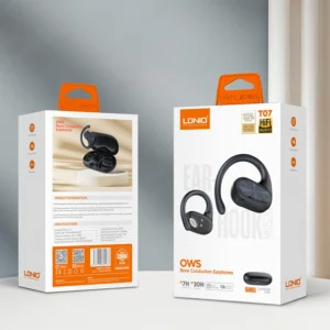 Ldnio T07 Wireless Stereo BT 5.3 Earbuds Over-Ear Headphones