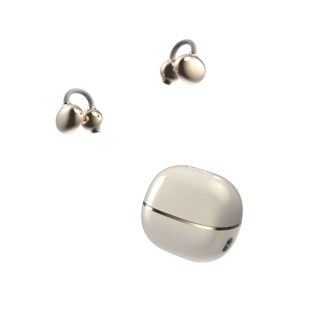 LDNIO T09 Wireless Stereo Earphones – Bluetooth 5.4, Low Latency Gaming, Touch Control GOLD