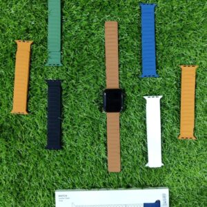 Leather Magnet Strap for Smartwatches – 42/44/45/49mm