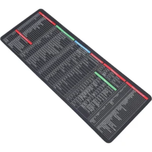 M102 Short Cut code Big Mouse Pad 900x400x3mm