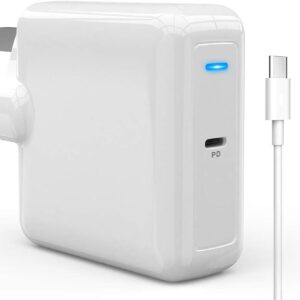 Multifunction UK Plug 87W Type-C Charger for Laptop and Mobile