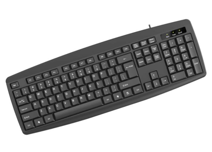 OIJIGE K101 Wired Combo keyboard & Mouse Set business office