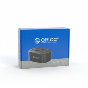 ORICO 6228US3-C 2.5″/3.5″ SATA HDD/SSD Dual-bay Dock with Offline Clone Function
