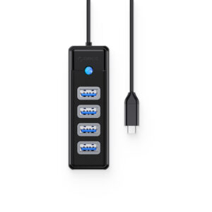 ORICO PW4U-C3 Type C TO 4-Port USB 3.0 HUB with 5GBPS High-Speed Data Transfer