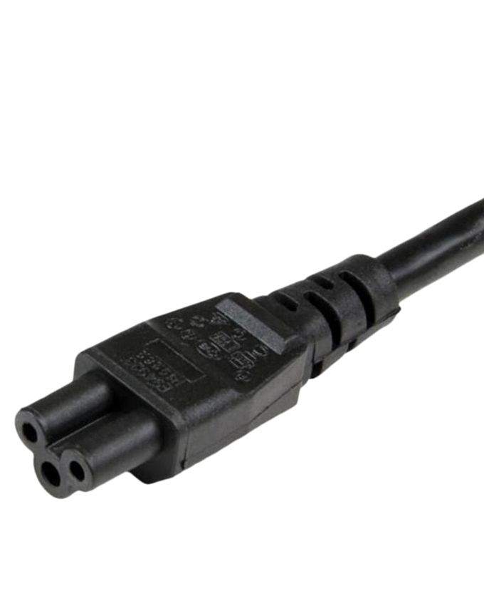 Plug 3-Prong Laptop Power Cord Cable Lead 3 Pin Charger AC Adapter – Black
