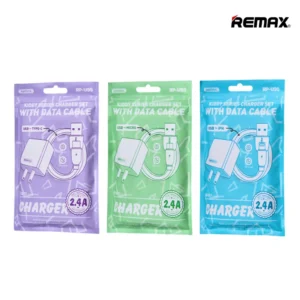 REMAX RP-U95-M 2.4A EU Charger Kiddy Series Charger Set with Cable