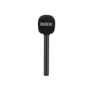 RODE Interview Microphone Handle, Mic Handheld Adaptor With Windshield Foams