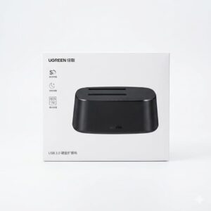 UGREEN CM198 USB-B 2.5/3.5-inch dual-disk SATAⅢ dock hard drive box (Support offline copying) 60737