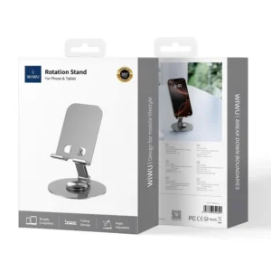 WIWU ZM‐014 IRON Desktop Rotation Stand for Mobile
